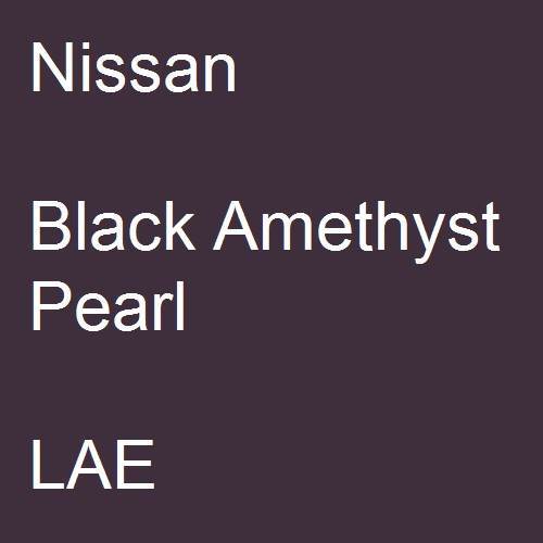 Nissan, Black Amethyst Pearl, LAE.